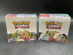 Lot of (2) Pokemon TCG Scarlet & Violet Base Set Booster Boxes Sealed - Image 1