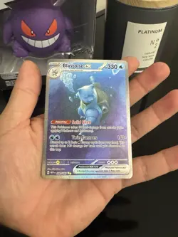 Pokemon TCG Blastoise EX 200/165 Scarlet & Violet 151 Special Illustration #3 - Image 4
