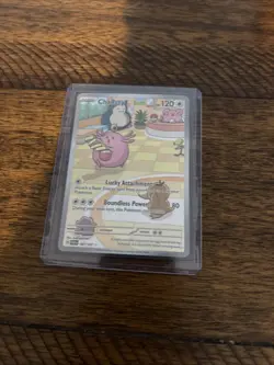 Pokemon TCG Chansey Illustration Rare IR Holo 187/167 Twilight Masquerade Sv06 - Image 1