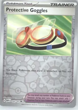 Protective Goggles Reverse Holo Pokemon tcg SV: Scarlet & Violet 151 #164/165 - Image 1