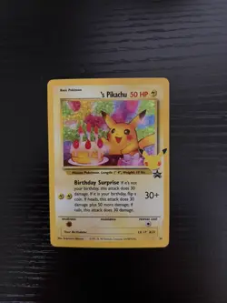 Birthday Pikachu Holo 24 Celebrations Classic Collection Pokemon 2021 NM - Image 1