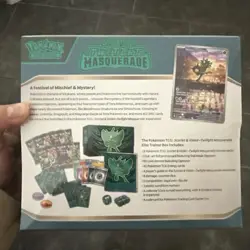 Pokemon TCG Twilight Masquerade Elite Trainer Box ETB - Factory Sealed - Image 3