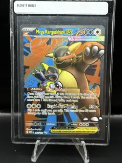 Pokemon TCG Mega Kangaskhan EX Mega Evolutions 164/132 Secret Rare - NM - Image 1
