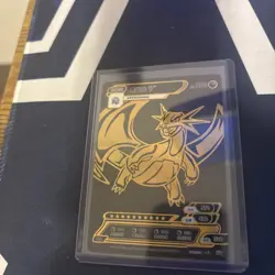 Pokemon ID Salamance 012/036 GX Black and Gold Full Art Holo - Image 1