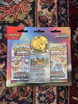 Pokemon TCG: Prismatic Evolutions: 2 pack Blister [Eevee] New Factory sealed - Image 1