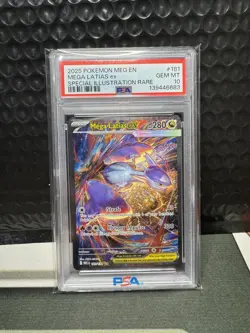 2025 Pokemon Mega Evolution Latias Ex Special Illustration Rare PSA 10 - Image 1
