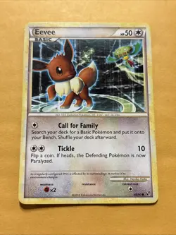 Pokemon Eevee 48/90 - Undaunted Non-Holo MP - Image 1