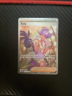 Pokemon TCG Tulip 259/182 Paradox Rift Sir Trainer NM Condition - Image 1