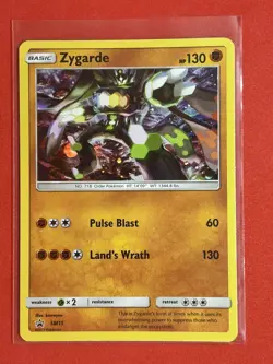 Pokemon Zygarde SM15 Holo Black Star Promo Near Mint - Image 1