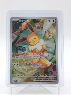 EEVEE 2025 POKEMON SCARLET & VIOLET BLACK STAR PROMO #173 Q6435 - Image 1