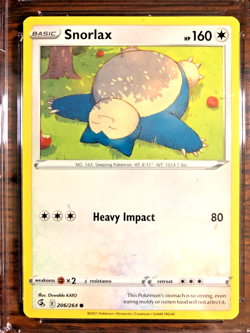 Snorlax Regular Common #206 - CGC GEM MINT 10 - 2021 Fusion Strike - Pokemon TCG - Image 5