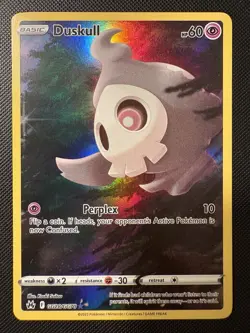 2023 Pokemon SWSH Crown Zenith Galarian Gallery Duskull Full Art GG28/GG70! HOT! - Image 1