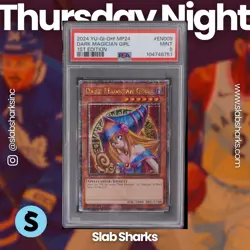 2024 YU-GI-OH! 25TH ANNIVERSARY TIN 1ST ED. #MP24-EN009 DARK MAGICIAN GIRL PSA 9 - Image 1