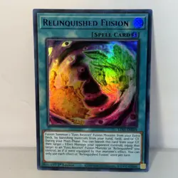 Relinquished Fusion (Blue) - LDS1-EN049 - NM Ultra Rare 1st Edition Yugioh TCG - Image 1