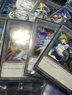 Yugioh Token: TKN5-EN022, 27, 28, 29, 30 Dark Magician Girl, 11 Total. - Image 3