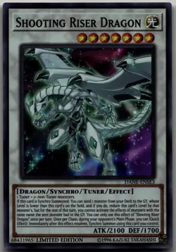 Shooting Riser Dragon Super Rare Dark Neostorm DANE-ENSE3 LP - Image 1