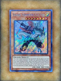 Yugioh Rafale, Champion Fur Hire DASA-EN023 Secret Rare NM - Image 1