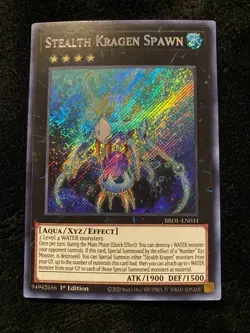 Stealth Kragen Spawn NM BROL 1st Brothers of Legend Yugioh - Image 1