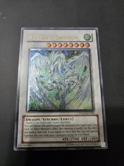 Yu-Gi-Oh! TCG Stardust Dragon TDGS-EN040 Ultimate Rare Unlimited - Image 1