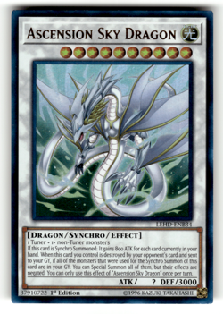 Ascension Sky Dragon LEHD-ENB34 1st Edition Ultra Rare Legendary Hero Decks LP - Image 1