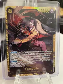 CROCODILE - OP14-120 Secret Rare Foil | One Piece TCG The Azure Sea’s Seven NM - Image 3