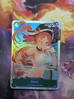 Nami OP14-031 SR Super Rare The Azure Sea’s Seven One Piece TCG English - Image 1