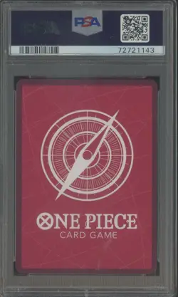 2022 One Piece JPN 25th Anniv Prem Coll #001 Roronoa Zoro PSA 9 MINT - Image 2
