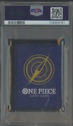 2023 One Piece JPN Mini Perforated April Holo #120 Shanks PSA 10 GEM MINT - Image 2