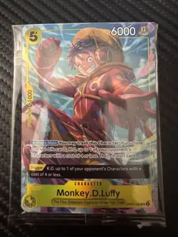 Monkey.D.Luffy (Illustration Box Vol.3) OP07-109 Promotion Super Rare Foil Trig. - Image 1