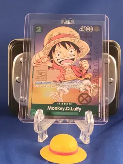Monkey.D.Luffy - P-037 - 1st Anniversary Promo - Foil - English - NM - OP CCG - Image 1