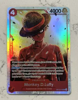 Monkey.D.Luffy OP12-015 One Piece TCG Legacy of the Master Foil English - Image 1