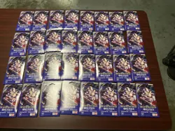 (32) One Piece TCG: The Azure Sea's Seven Sleeved Booster OP-14 English. - Image 1
