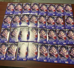 (32) One Piece TCG: The Azure Sea's Seven Sleeved Booster OP-14 English. - Image 3