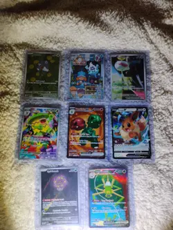 Full Art Pokemon Lot of 8 Cards - Image 1