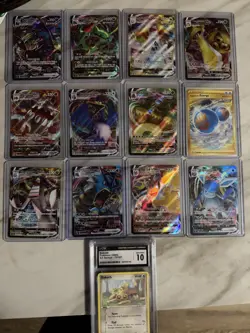 Rare Pokemon TCG Lot 45 Cards - Image 1