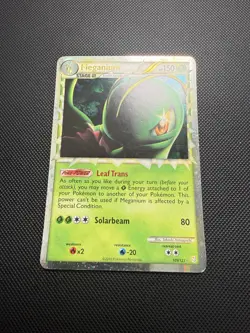 Meganium 109/123 Prime Holo Rare HGSS Triumphant 2010 Pokemon Card LP - Image 2