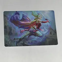 Terra, Herald of Hope Gold-Stamped Art Card 20/53 - FINAL FANTASY MTG JP - Image 1