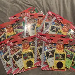 Pokemon TCG: Snorlax, Morpeko & Applin Cards with 2 Booster Packs & Coin 820650809842 - Image 3