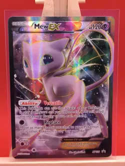 Mew EX XY126 Generations Ultra Rare Textured Full Art Promo Pokemon Card - Image 1