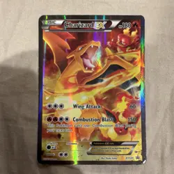 Pokemon Charizard EX XY121 XY Promo Holo Basic 180 HP English TCG Card - Image 1