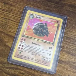 Pokemon TCG Golem Fossil, 1st Edition Uncommon Card 36/62 - Image 3