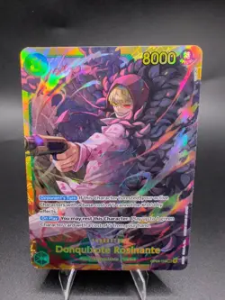 One Piece Card Game Donquixote Rosinante OP04-119 Sec - Kingdoms of Intrigue -NM - Image 1
