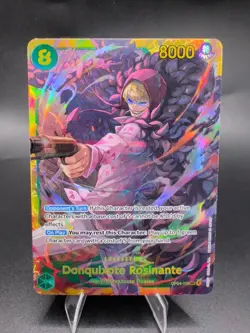 One Piece Card Game Donquixote Rosinante OP04-119 Sec - Kingdoms of Intrigue -NM - Image 2
