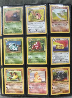 1999 Pokemon Jungle Set Complete Card Set in Great Condition With Holo - Image 5