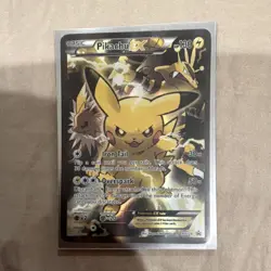 Pokemon Pikachu EX XY124 XY Promo Holo English TCG Single Card - Image 1