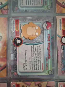 1999 Pokemon Topps Psyduck #54 Black Logo TV Animation Edition Vintage Card - Image 2