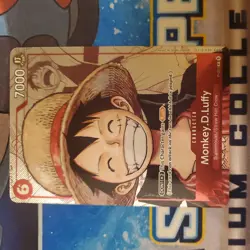 One Piece TCG 25th Premium Collection Alt Art Monkey.D.Luffy P-001 Promo Card NM - Image 1