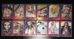 Premium Card Collection 2023 - ENGLISH One Piece Film Red FULL SET - Image 1