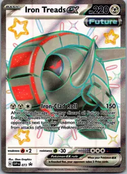 Iron Treads ex 073 SV: Scarlet & Violet Promo Cards Promo Holo NM - Image 1