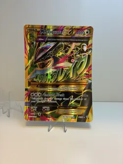 Pokemon JUMBO/Oversized Card Mega M Rayquaza EX Full Art XY 98/98 - Image 1